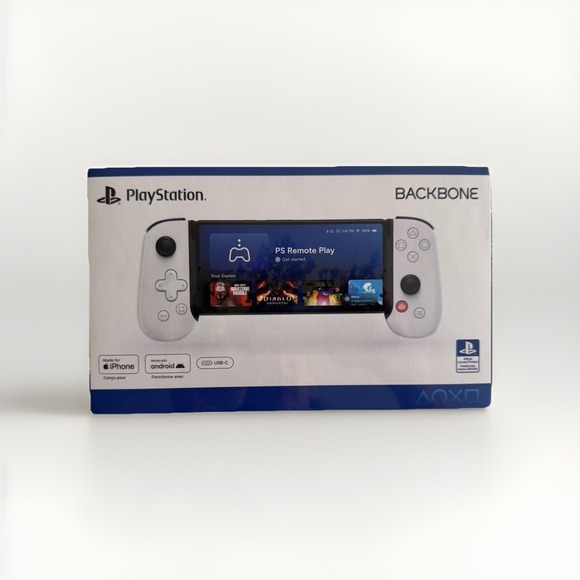 New BACKBONE One, Playstation Edition - USB-C - White For iPhone & Android NIB - Picture 1 of 4